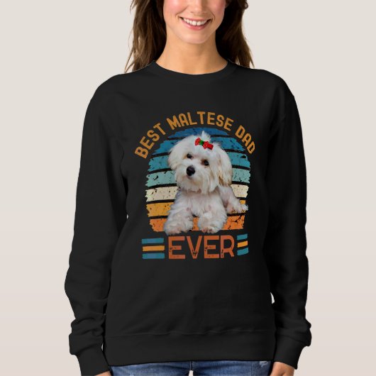 Beste Maltese vader ooit Vaderdag T-shirt (Voorkant)
