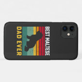 Beste Maltezer vader ooit, Malteese hond pa Case-Mate iPhone Case (Achterkant (horizontaal))