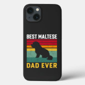 Beste Maltezer vader ooit, Malteese hond pa Case-Mate iPhone Case (Achterkant)