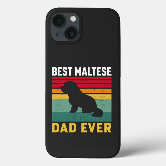 Beste Maltezer vader ooit, Malteese hond pa Case-Mate iPhone Case (Achterkant)