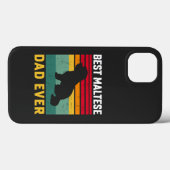 Beste Maltezer vader ooit, Malteese hond pa Case-Mate iPhone Case (Achterkant (horizontaal))