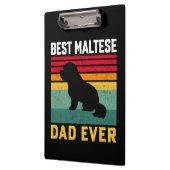 Beste Maltezer vader ooit, Malteese hond pa Klembord (Links)