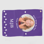 Beste MAM Door Par Gepersonaliseerde Stijlvolle Ch Golfhanddoek (Horizontaal)