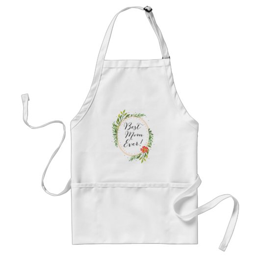 Beste mam Ever Apron Standaard Schort (Voorkant)