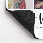 Beste Mam Ever Minimalistische Foto Collage Muismat (Hoek)