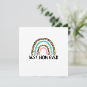 Beste mam Ever-regenboog (Staand voorkant)