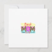 Beste mam Ever-regenboog (Achterkant)