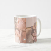 Beste Mam Ever Wildflower Foto Collage Koffiemok (Voorkant rechts)