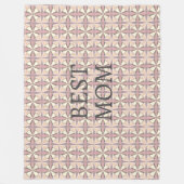 Beste mam fleece deken (Voorkant)
