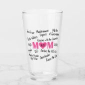 Beste mam glas (Voorkant)