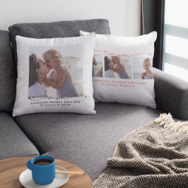 Beste mam | Handgeschreven moderne, minimale foto Kussen