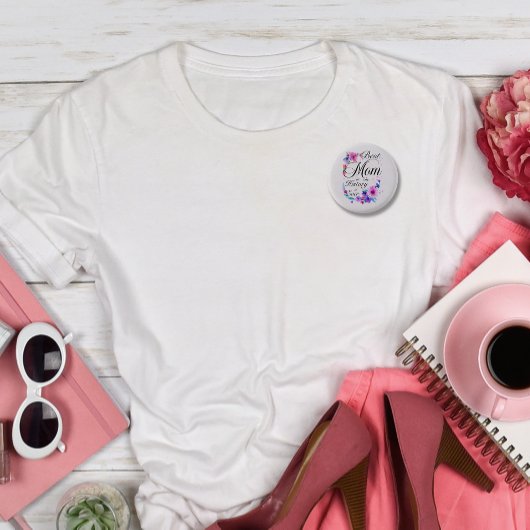 Beste mam in de geschiedenis van ooit ronde button 3,2 cm