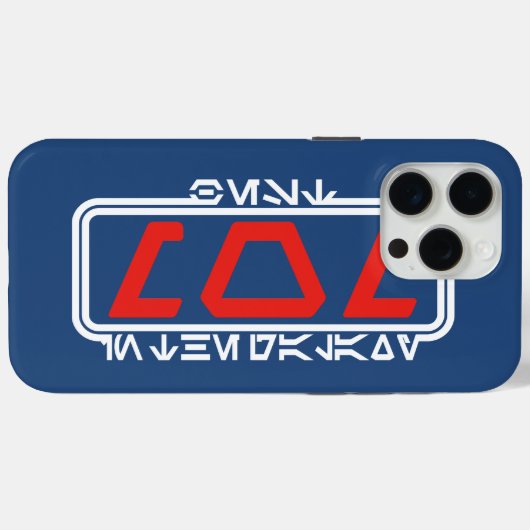 Beste Mam in de Melkweg (Aurebesh) Case-Mate iPhone Case (Achterkant (horizontaal))