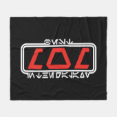 Beste Mam in de Melkweg (Aurebesh) Fleece Deken (Voorkant (Horizontaal))