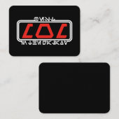 Beste Mam in de Melkweg (Aurebesh) Notitiekaartje (Voorkant / Achterkant)