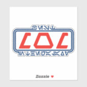 Beste Mam in de Melkweg (Aurebesh) Sticker (Vel)