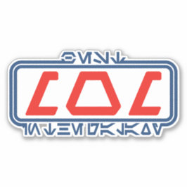 Beste Mam in de Melkweg (Aurebesh) Sticker