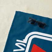 Beste Mam in de Melkweg (Aurebesh) Strandlaken (In situ)