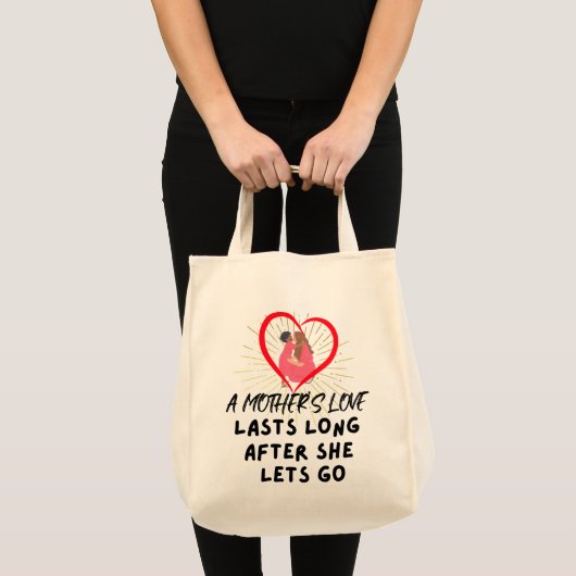Beste Mam In New Jersey Moeder's Liefde Last Forev Tote Bag (Voorkant (product))