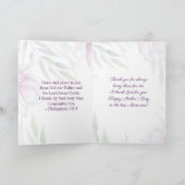 Beste mam, Inspirerend Moederdag voor scripts Kaart (Binnen)