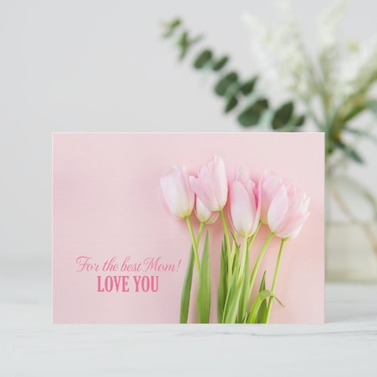 Beste mam kaart (Staand voorkant)
