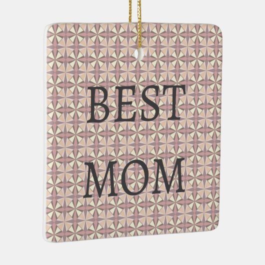 Beste mam keramisch ornament (Rechts)