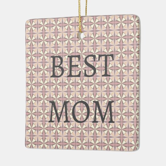 Beste mam keramisch ornament (Links)