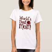 Beste mam Ladybugs ter wereld T-shirt (Voorkant)