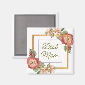 Beste mam magneet (Voorkant / Achterkant)