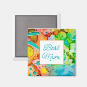 Beste mam magneet (Voorkant / Achterkant)