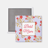 Beste mam magneet (Voorkant / Achterkant)