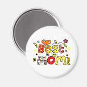 Beste mam magneet (Voorkant / Achterkant)