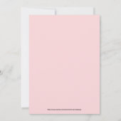 Beste mam met goudbloemen save the date (Achterkant)