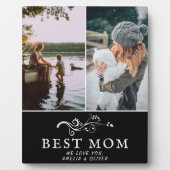 Beste mam Modern Foliage 2 Aangepaste foto's Moede Fotoplaat (Voorkant)