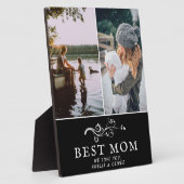 Beste mam Modern Foliage 2 Aangepaste foto's Moede Fotoplaat (Zijkant)