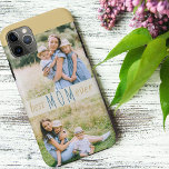 Beste mam ooit 2 Foto Modern Case-Mate iPhone Case<br><div class="desc">Creëer je eigen iPhone-tas met 2 van je favoriete foto's voor de beste mama ooit! Een geweldig cadeau voor moederdag, een verjaardag of gewoon omdat.. Het fotomalplaatje is opstelling voor u om uw afbeeldingen toe te voegen, die in landschapsformaat worden getoond. De beste Mam ooit wordt letterlijk gemaakt in casual...</div>