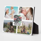 Beste Mam Ooit 4 Fotocollage Leuke Moederdag Fotoplaat (Zijkant)