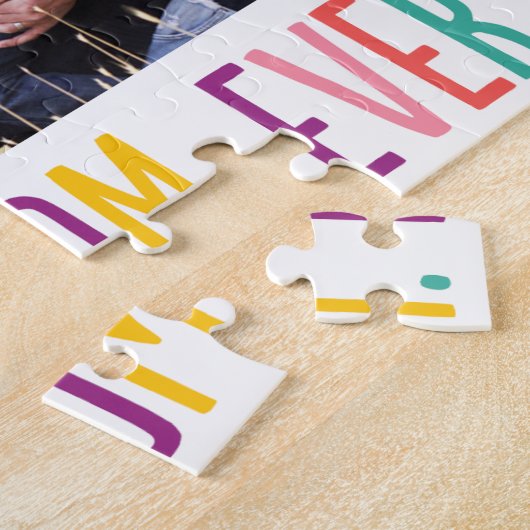 Beste mam ooit aangepaste foto-puzzel legpuzzel (Zijkant)