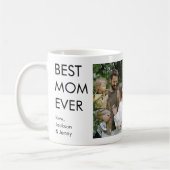 Beste Mam Ooit Aangepaste Gepersonaliseerde Famili Koffiemok (Links)