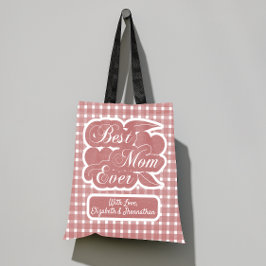 Beste Mam Ooit Bleke Maroon Moederdag Tote Bag