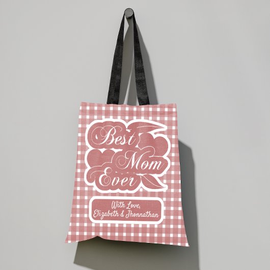 Beste Mam Ooit Bleke Maroon Moederdag Tote Bag