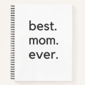 beste, mam, ooit donker. notitieboek (Voorkant)