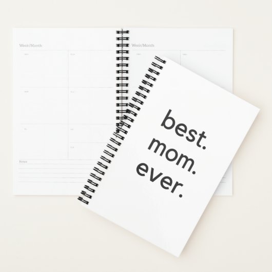 beste, mam, ooit donker. planner (Display)