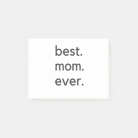 beste, mam, ooit donker. post-it® notes (Voorkant)