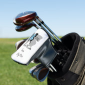 Beste mam ooit door Par Blue Backed Butterfly Golfheadcover (Insitu)