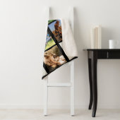 Beste Mam Ooit Familie Foto Collage Zwart Sherpa Deken (In situ)