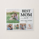 Beste Mam Ooit Familie Fotocollage Jigsaw Puzzel (Horizontaal)