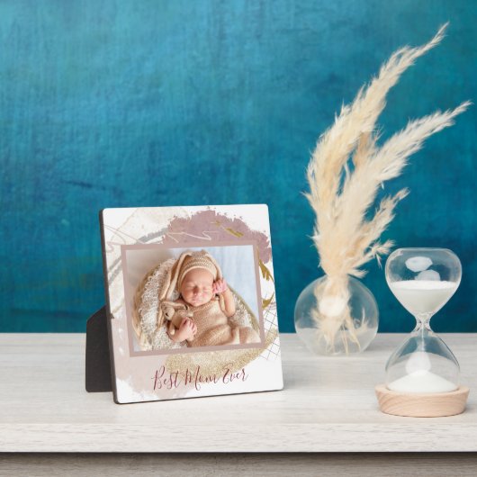 Beste mam ooit foto moderne kunst fotoplaat (Insitu)