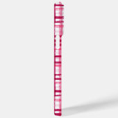 Beste mam ooit foto schattig modern rood roze patr Case-Mate iPhone case (Achterkant / Rechts)