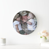 Beste mam ooit fotocollage Creëer uw eigen Grote Klok (Huis)